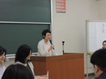 開講式：宮﨑美砂子研究科長